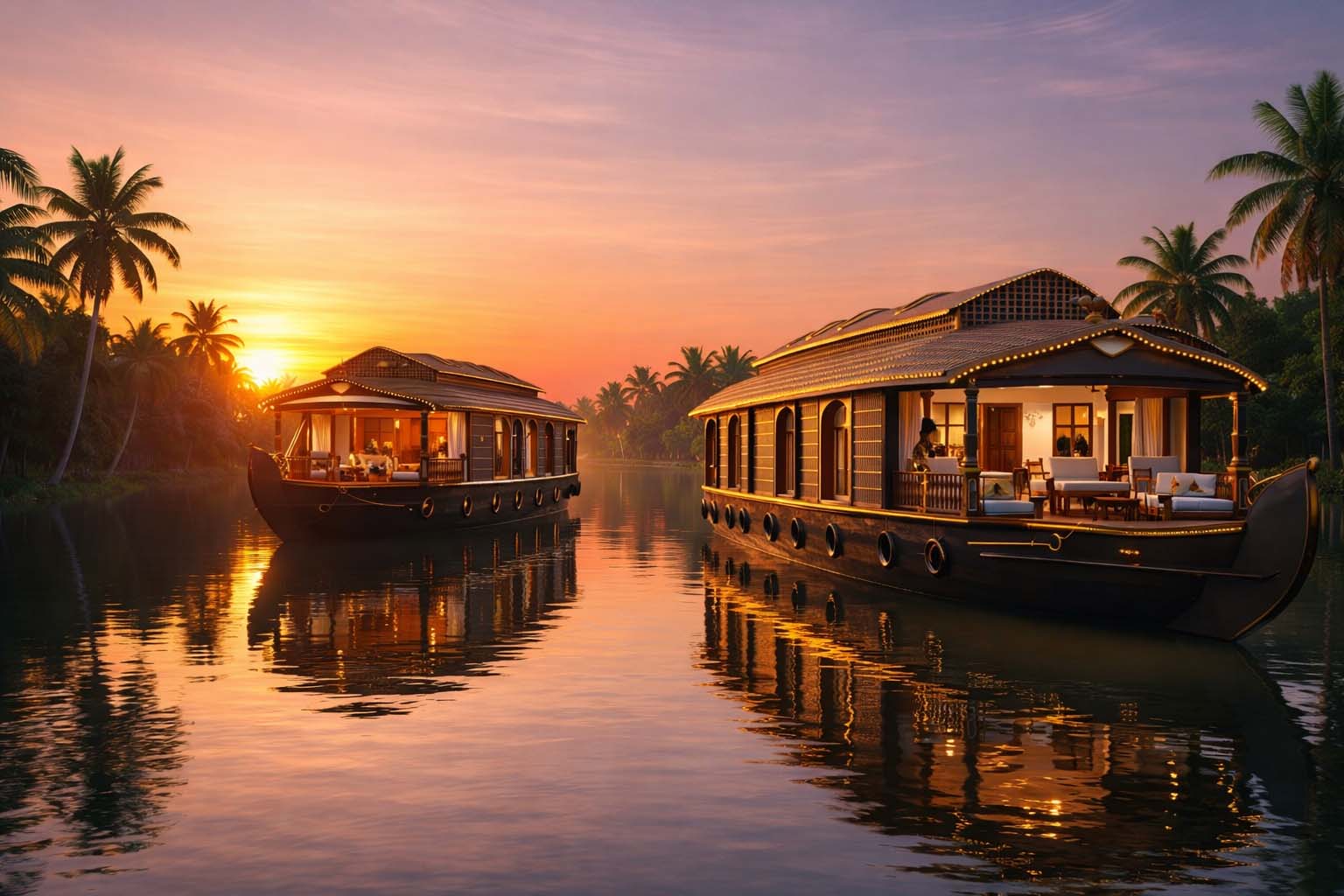 Alleppey backwaters Kerala